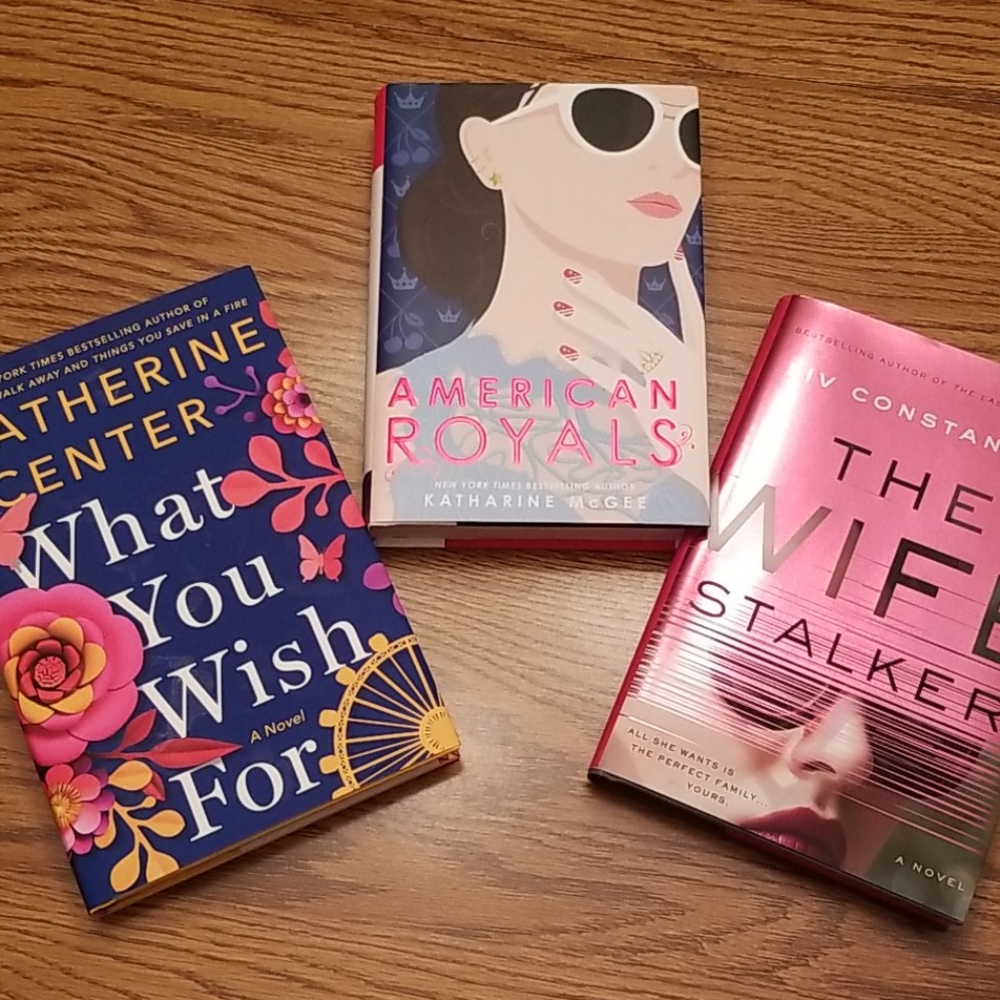 Set of 3 Hardcover Novels